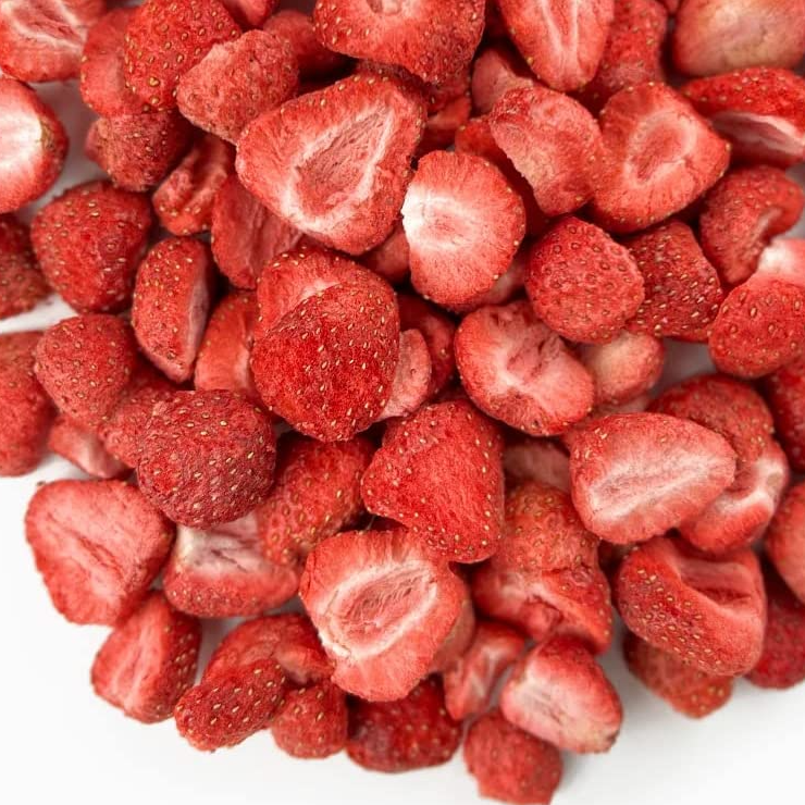 Morango Chips Liofilizado