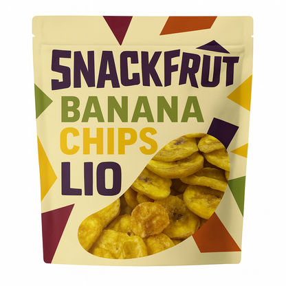 Banana Chips Salgada Liofilizado