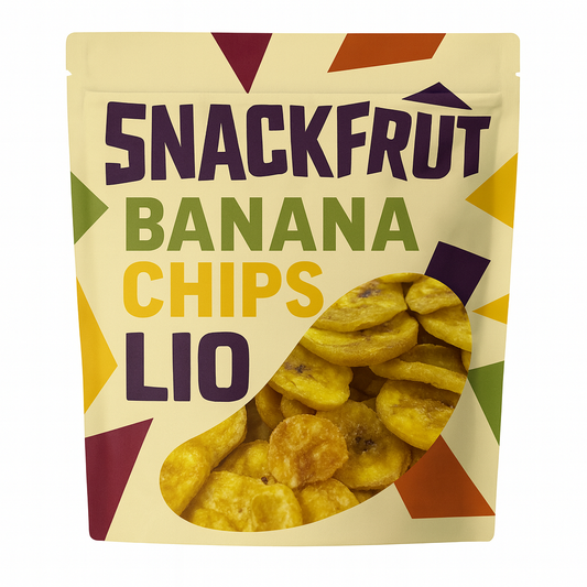 Banana Chips Salgada Liofilizado